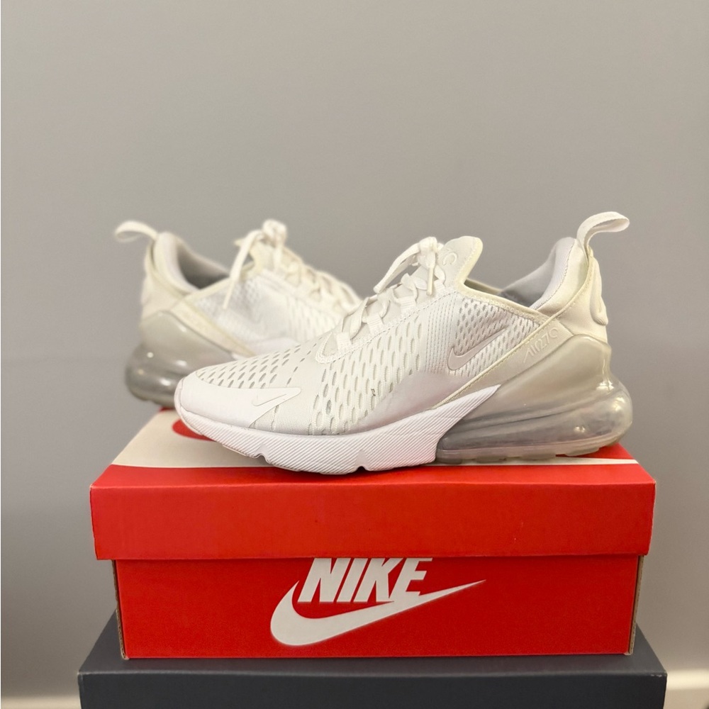 Nike Air Max 270 White Sneakers